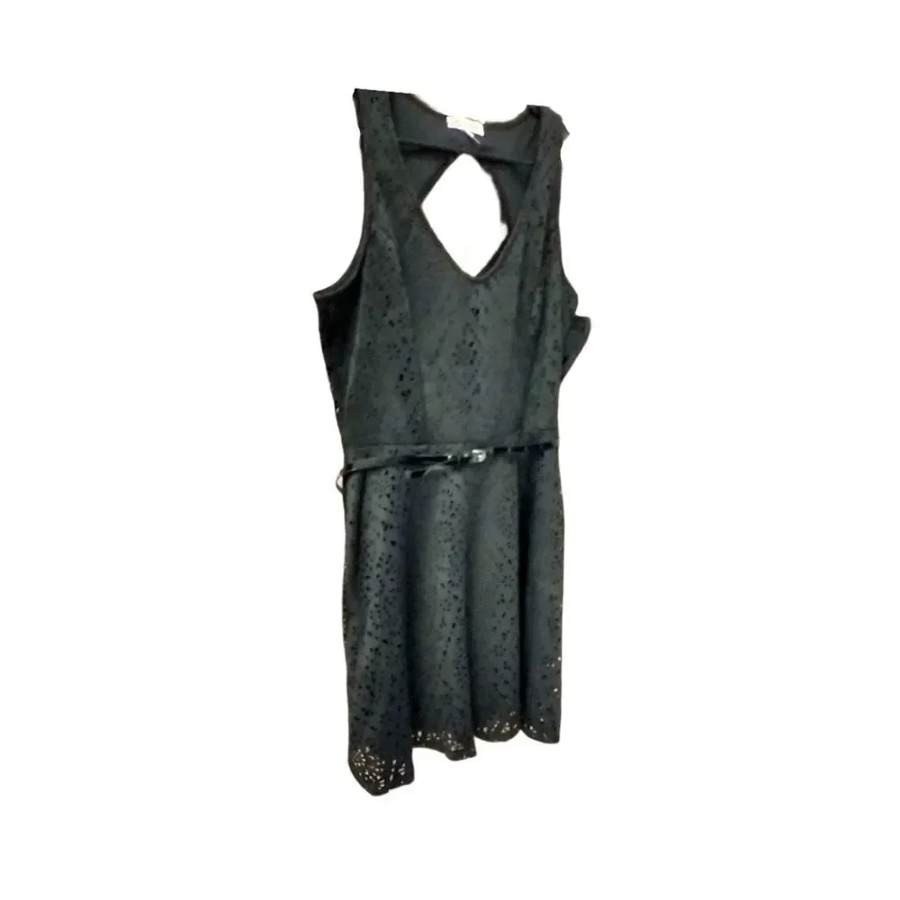 Candies Black Mini Party Dress